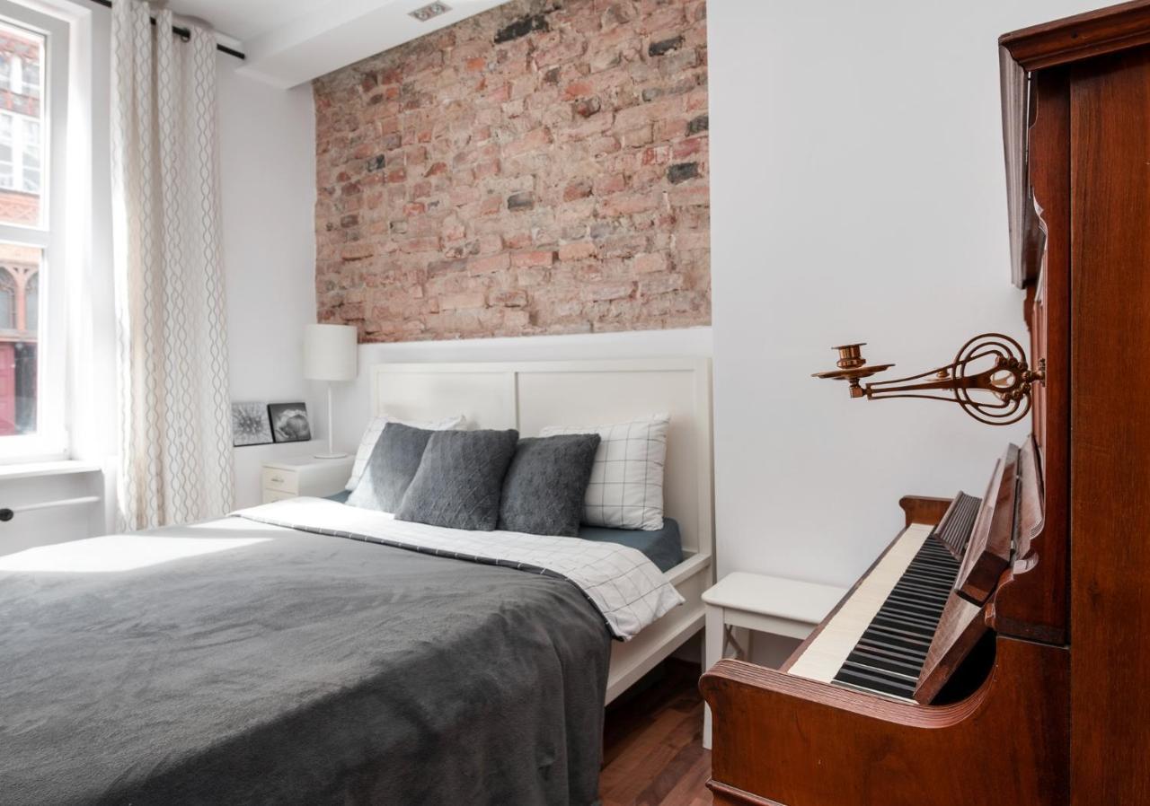 Piano Apartment W Sercu Starego Miasta Гданьск Экстерьер фото